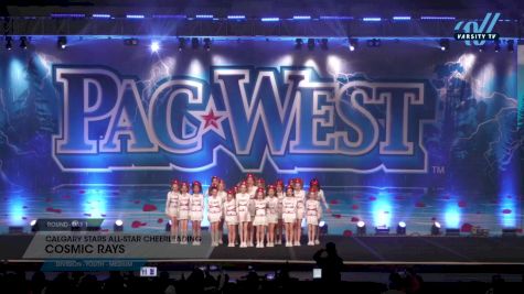 Calgary Stars All-Star Cheerleading - Cosmic Rays [2024 L1 Youth - Medium Day 1] 2024 PacWest Grand Nationals