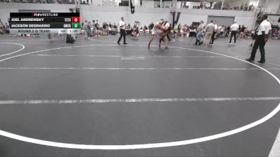 165 lbs Round 2 (6 Team) - Joel Andrewsky, Terps Xtreme vs Jackson Degrassio, Grit Mat Club Red