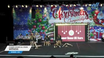 Power House All Stars - WITNESS [2024 L3 - U16] 2024 Spirit Celebration Christmas Grand Nationals