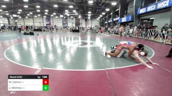 170 lbs Round Of 64 - Michael Noah Collins, CO vs Justin Whitney, GA