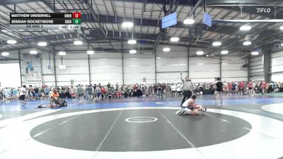 106 lbs Rr Rnd 2 - Matthew Underhill, Owen Valley - HSB vs Jessiah Rockeymore, Carolina Mat Mavericks - HSB