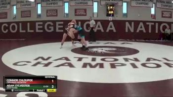 184 lbs Semifinal - Adam Sylvester, Unattached vs Connor Chloupek, Concordia Moorhead