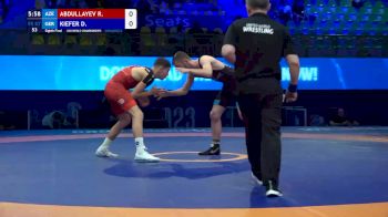 57 kg 1/8 Final - Ruslan Abdullayev, Azerbaijan vs David Kiefer, Germany