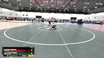 113 lbs Cons. Round 4 - Austin Brown, Hannibal vs Colston Parks, Grain Valley