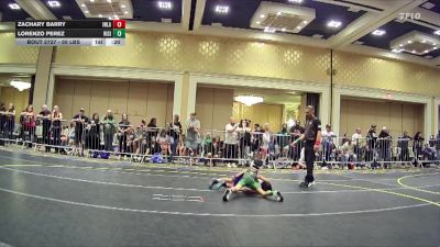 50 lbs Consi Of 16 #2 - Zachary Barry, Inland Elite WC vs Lorenzo Perez, Rising Sun WC