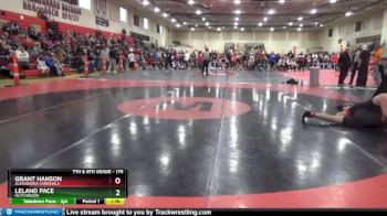 175 lbs 3rd Place Match - Leland Pace, Hutchinson vs Grant Hanson, Alexandria Cardinals