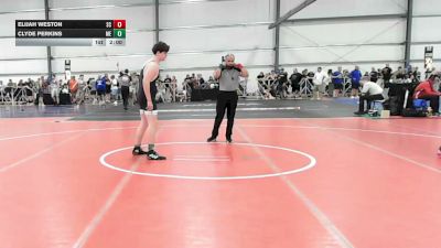 220 lbs Round Of 32 - Elijah Weston, SC vs Clyde Perkins, ME