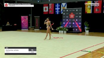 Katherine Uchida - Ball, Ontario - 2019 Canadian Gymnastics Championships - Rhythmic