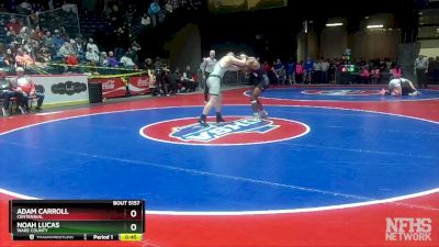 5A-190 lbs Cons. Round 2 - Noah Lucas, Ware County vs Adam Carroll, Centennial