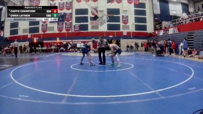 145 lbs Quarterfinal - Cadyn Crawford, Burrell vs Owen Layhew, Knoch
