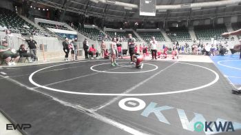 120 lbs Rr Rnd 1 - Lyric Diggs, Oklahoma Supergirls 9U vs Harper Tecumseh-Sands, Mojo Grappling Academy