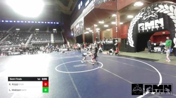 62 lbs Semifinal - Kipton Kopp, Sturgis Youth WC vs Leyton Watson, Matpac Wrestling ND