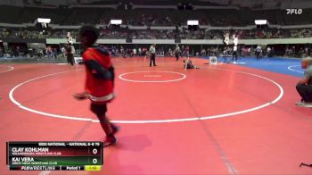 National 6-8 75 Quarterfinal - Kai Vera, Great Neck Wrestling Club vs Clay Kohlman, Williamsburg Wrestling Club