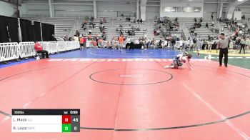 100 lbs Rr Rnd 2 - Lincoln Mack, Illinois Orange & Blue vs Braedyn Lazor, Buffalo Valley Elem