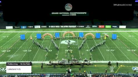Lakeland H.S. "FloMarching" at 2019 BOA Grand National Championships, pres. by Yamaha