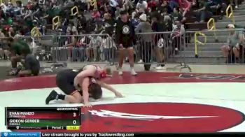 138 lbs Quarterfinal - Gaitan Abel, Temecula Valley vs Elijah Benavidez, Paloma Valley