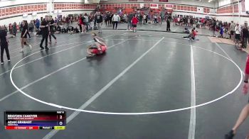 138 lbs Quarterfinal - Brayden Canoyer, MWC Wrestling Academy vs Adam Grabast, Nebraska