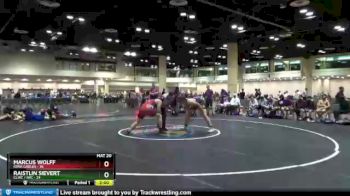 220 lbs Round 8 (10 Team) - Marcus Wolff, Iowa Gables vs Raistlin Sievert, CLWC / IWC