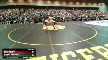 157 lbs Champ. Round 1 - Elijah Wade, Twelve Bridges vs Ezekiel Bellanca, Placer