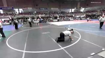 40 lbs Final - Zaiden Axtell, La Junta Growlers vs Carter Shanley-Martinez, Duran Elite WC