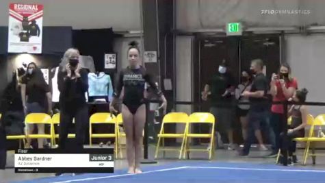 Abbey Gardner - Floor, AZ Dynamics - 2021 Region 1 Women's Championships