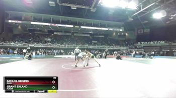 152 lbs Champ. Round 2 - Grant Ekland, Placer vs Samuel Reising, Davis
