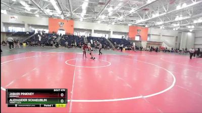 125 lbs Cons. Semi - Jabari Pinkney, Norwich vs Alexander Schaeublin, Trinity (CT)