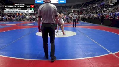 6-7A 185 3rd Place Match - Hannah Mcduffee, Central vs Brooklyn Cottingham, Benjamin Russell