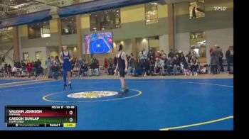 95-98 lbs Round 1 - Vaughn Johnson, Sheridan vs Caedon Dunlap, Clear Creek