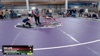 117 lbs Cons. Semi - Taenum Brundy, Mountain View Middle School vs Naia Lamb, Priest River Wrestling Club