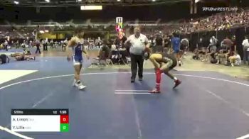 120 lbs Round Of 16 - Adrian Limon, California Grapplers vs Yusief Lillie, Kaylor Style WC