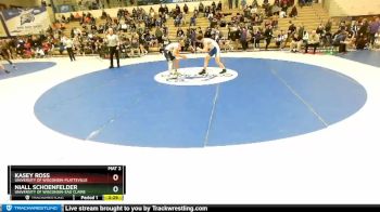184 lbs Quarterfinal - NIall Schoenfelder, University Of Wisconsin-Eau Claire vs Kasey Ross, University Of Wisconsin-Platteville