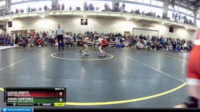 78 lbs Cons. Round 2 - Alex Motteler, Tell City Wrestling Club vs Ivahn Martinez, Warsaw Tiger Wrestling