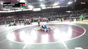 215 lbs Champ. Round 3 - Diego Campuzano, Nyssa vs Logan Ullah, Mead