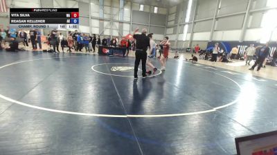U15 Women - 62 lbs Champ. Round 1 - Vita Silva, WA vs Reagan Kelleher, AK