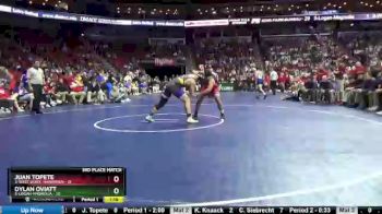 195 lbs Finals (1st & 3rd) - Dylan Oviatt, 5-Logan-Magnolia vs Juan Topete, 3-West Sioux, Hawarden