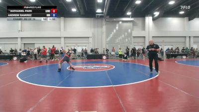 150 lbs Champ. Rd Of 16 - Nathaniel Park, Level Up Wrestling Center vs Andrew Ramirez, Guerrilla Wrestling Academy