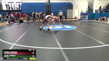 125 lbs Cons. Round 3 - Chris Karbash, Wisconsin-Platteville vs Glen Cahilly, Chicago