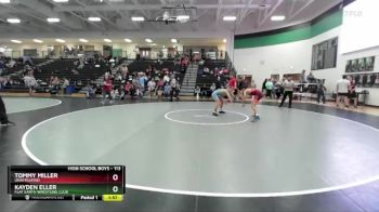 113 lbs 5th Place Match - Tommy Miller, Unaffiliated vs Kayden Eller, Flat Earth Wrestling Club