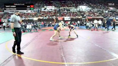 A - 138 lbs Cons. Semi - Jake Phalen, Custer Co. (Miles City) vs Matt Lemer, Havre