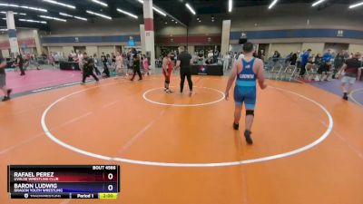 250 lbs Round 2 - Rafael Perez, Uvalde Wrestling Club vs Baron Ludwig, Dragon Youth Wrestling