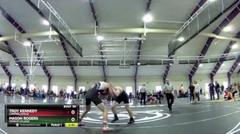 133 lbs Cons. Round 4 - Mason Rogers, Ferrum College vs Troy Kennedy, Campbellsville