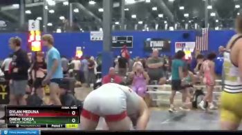 167 lbs Semis & 1st Wrestleback (8 Team) - Dylan Meduna, ARES Black vs Drew Torza, Team Gotcha Red