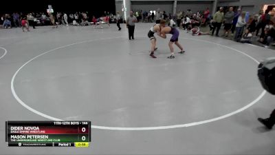 144 lbs Cons. Round 8 - Mason Petersen, The Underground Wrestling Club vs Dider Novoa, Eagle Empire Wrestling