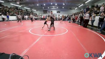 46 lbs Round Of 16 - Amos Wolf, Sperry Wrestling Club vs Kaysen Peters, Dark Cloud Wrestling Club