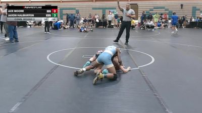 68 lbs Cons. Round 2 - Jaxon Haliburton, Northern Delaware Wrestling Academny vs Ace Moore, McDonald Wrestling Academy