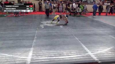 50_B lbs Consi Of 8 #2 - Hunter Schuch, Neshaminy vs Bryce Writt, Greensburg Salem