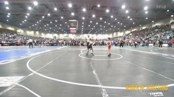 55 lbs Round Of 32 - Kaiden Galindez, Massa's Maniacs vs Vincent Welsh, Klamath Basin Warriors