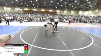 90 lbs Consolation - Benjamin Accettola, MatTime vs Grayson Baldwin, Ruby Mountain WC