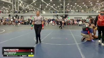 144 lbs Round 4 (8 Team) - Blake Hostetter, Team Shutt Dethrone vs Nick Denatale, Savage WA Black